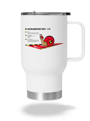 Snail test termohrnček White