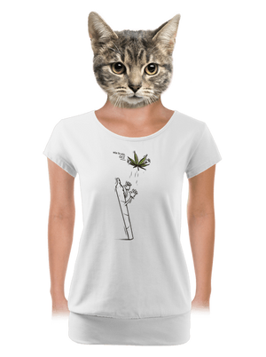 dámske tričko s lemom