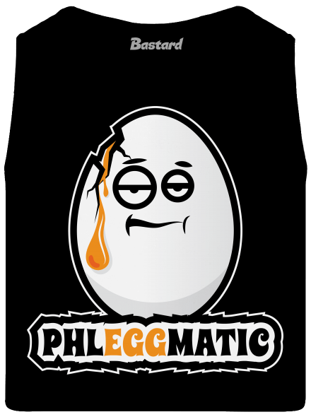Phleggmatic pánske tielko Black