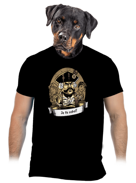 B14: S čerty nejsou žerty pánske tričko Black