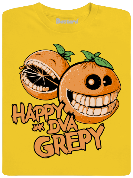 Happy grepy detské tričko Gold