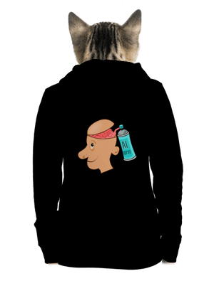 dámska mikina na zips