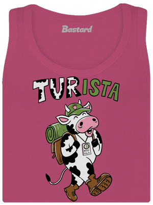 Tur na cestách dámske tielko klasické Magenta