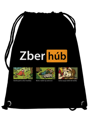 Zber húb vak Black