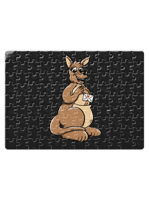 Hrdí rodičia puzzle White