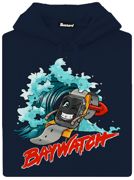 Baywatch pánska mikina klokanka Navy