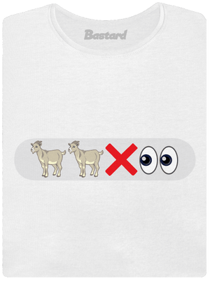 Emoji dámske tričko s lemom White