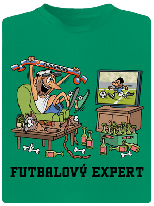 Futbalový expert detské športové tričko Kelly Green Mal