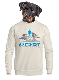 unisex mikina bez kapucne