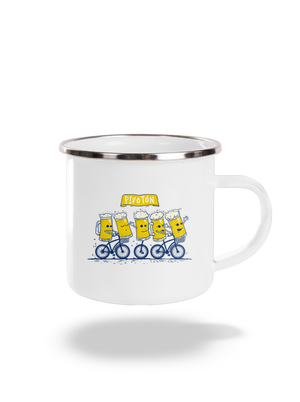 Pivotón plecháčik White