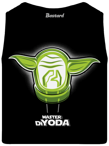 Mistr DiYoda pánske tielko Black