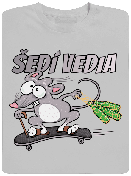 Šedí vedia - myšiak pánske tričko Pacific Grey