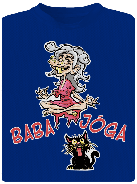 Baba Jóga pánske športové tričko Royal Blue Mal