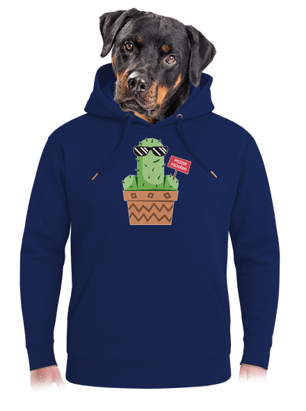 Pozor pichám unisex mikina premium Navy