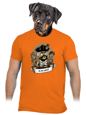 B14: S čerty nejsou žerty pánske tričko Orange