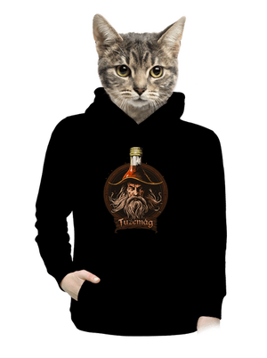 dámska mikina klokanka