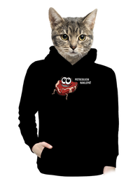 dámska mikina klokanka