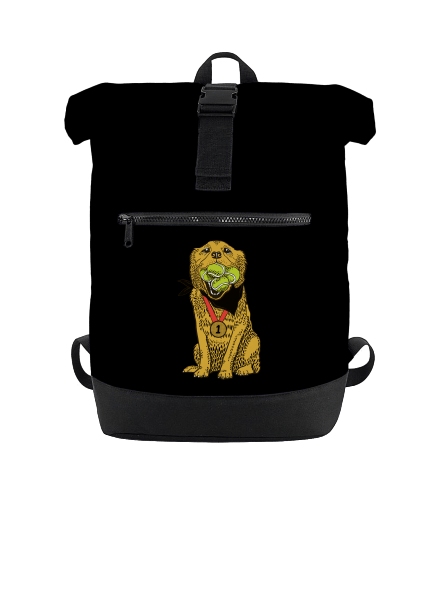 Zlatý retriever batoh Black