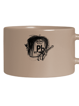 Heavy Metal hrnček makronka Brown Macaron