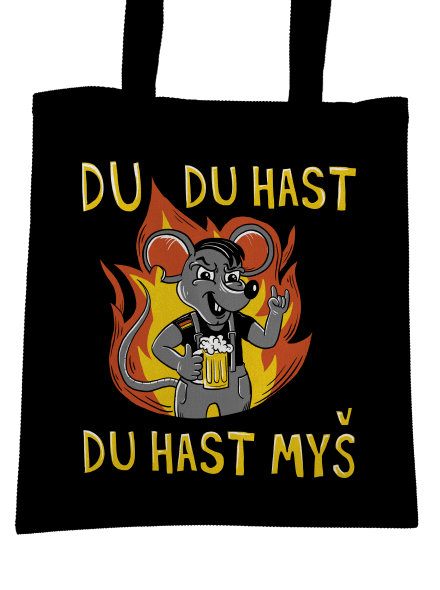 Du hast myš taška Black