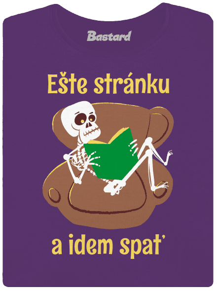 Ešte stránku dámske tričko prémium Purple