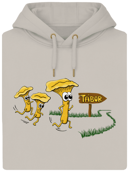 Beží líšky k táboru unisex mikina premium Pastel Macchiato