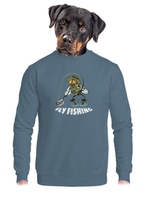 unisex mikina bez kapucne