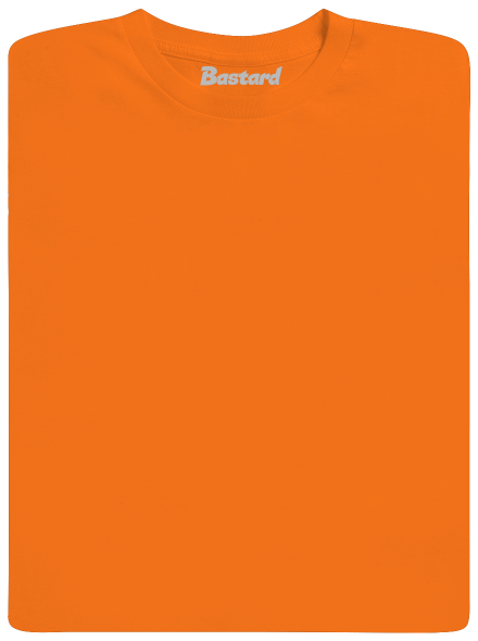Bez potlače pánske tričko Orange