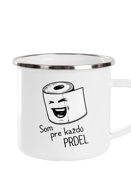 Prdel plecháčik White