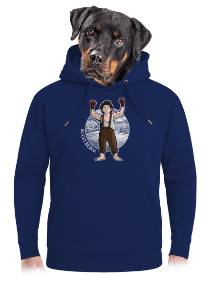 Rocky Bilboa unisex mikina premium Navy