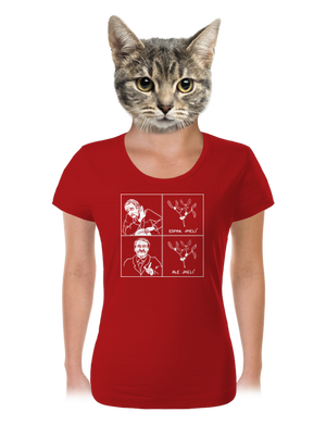 Cimrman: Copak jmelí dámske tričko Red Mal