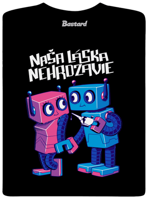 Roboti pánske dlhý rukáv Black