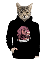 dámska mikina klokanka