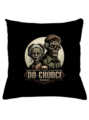 Dô-chodci vankúš Black