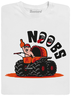 Monster stroller pánske tričko White