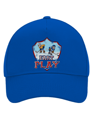 Fart Play šiltovka baseballka Bright Royal