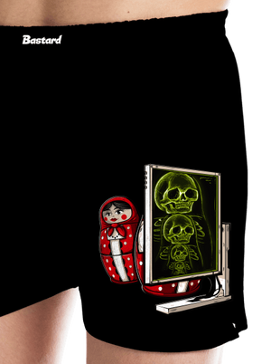 Rentgen Matriošky pánske trenky Black