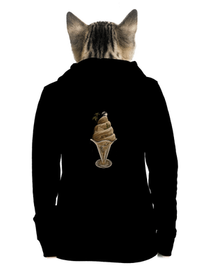 dámska mikina na zips