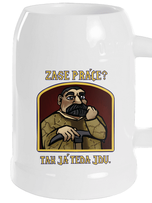 Zase práce? polliter White