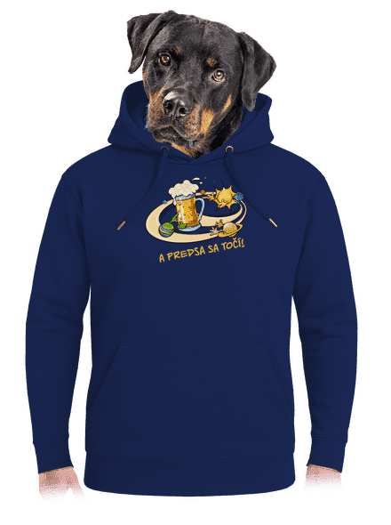 A predsa sa točí! unisex mikina premium Navy