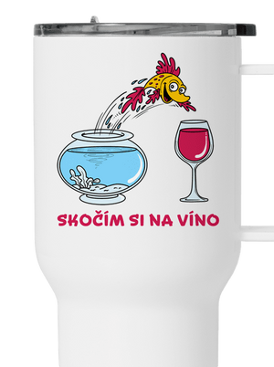Skočím si na víno termohrnček White