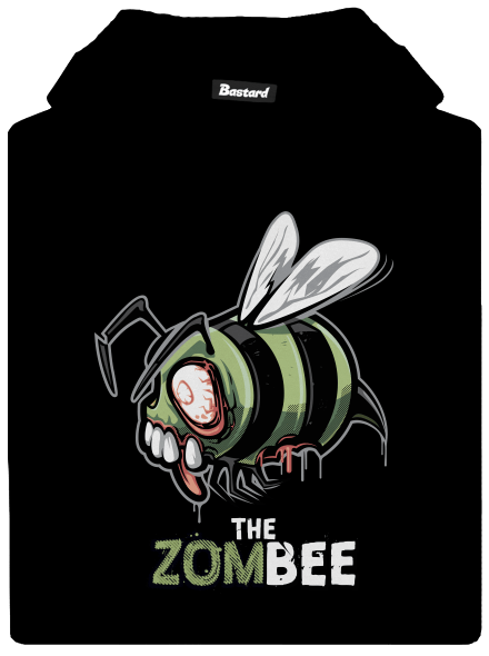 ZomBee detská mikina klokanka Black