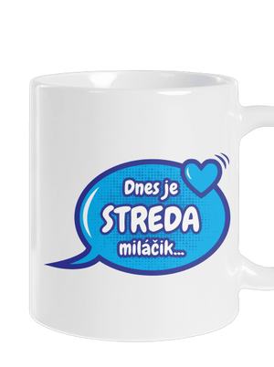 Dnes je streda klasický hrnček White