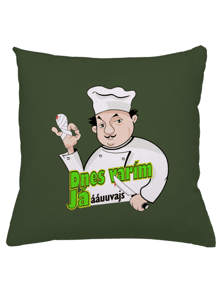 Dnes varím ja vankúš Olive Green