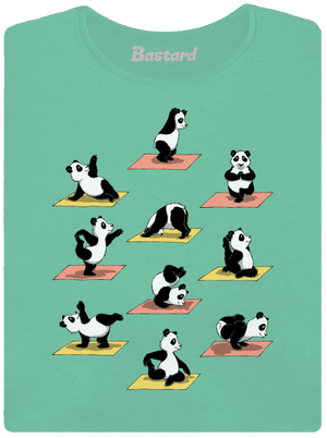 Pandia jóga dámske tričko prémium Mint Mal