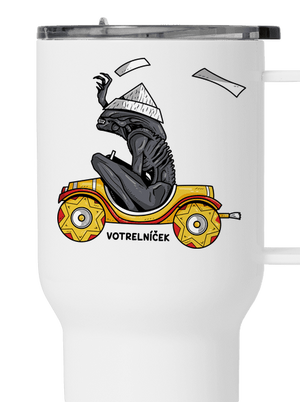 Votrelníček termohrnček White