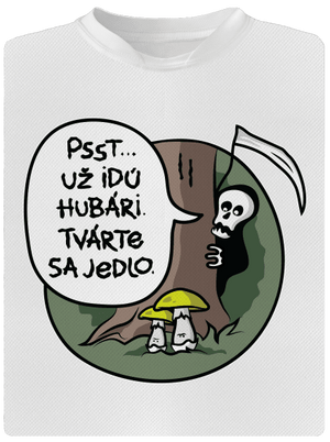 Muchotrávky zelené detské športové tričko White