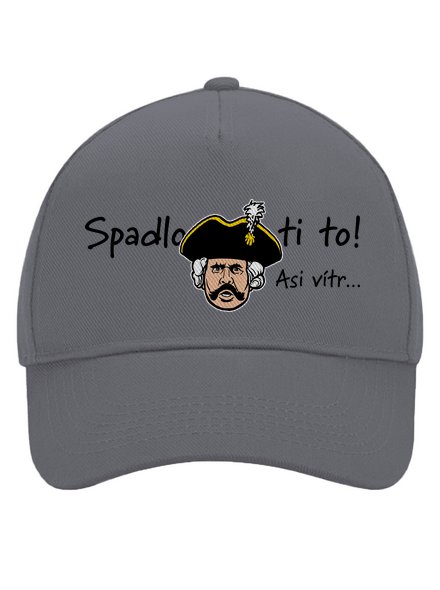 Spadlo ti to šiltovka baseballka Graphite grey