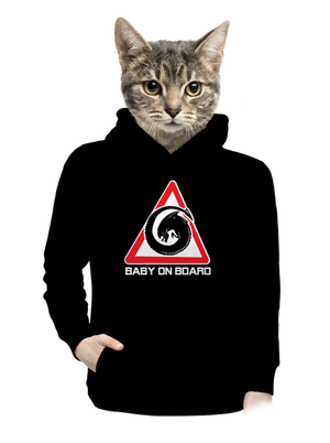 dámska mikina klokanka