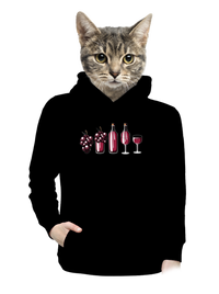 dámska mikina klokanka
